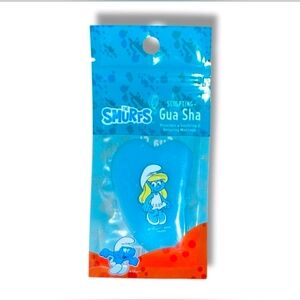 The Smurfs Smurfette Blue Sculpting Gua Sha Stone Tool BNIB Limited Edition